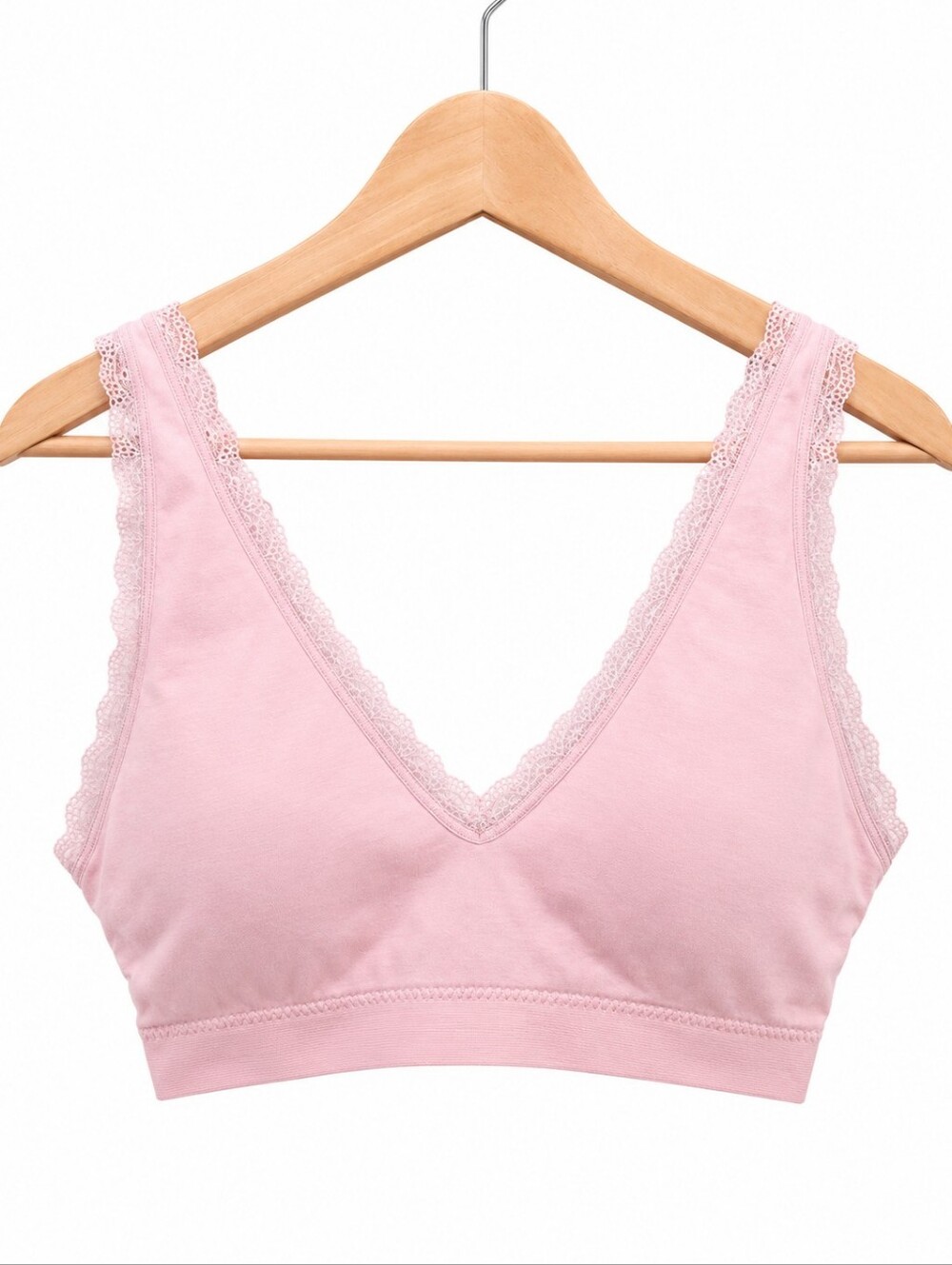 Laura Ashley Pink Lace Bralette | Size Medium 🌸